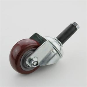 Wholesale JY 100KG 130KG PVC Caster Wheels M12 Threaded Stem Swivel Caster from china suppliers