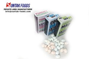 Wholesale Yummy Mummy Mints Sour Fruit Candy Holiday Mints Candy Oval Shape 2 Years Shelf Life from china suppliers