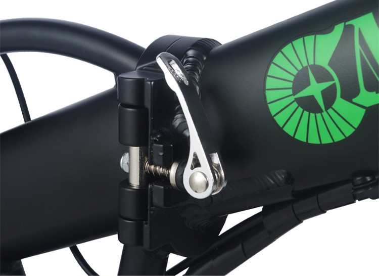 500W Motor Fat Electric Bike Foldable with 48V 15AH Lithium Battery and 20" Wheel Size