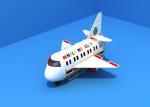 Customized Plane Play Set Kids Outdoor Playground Equipment Slide TQ-C2033