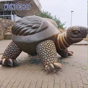 Wholesale 120cm Outdoor Bronze Sea Turtle Sculpture Perfect For Theme Park Display from china suppliers