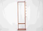 T Shape Bedroom Clothes Stand Rack , 3.5KG Clothes And Shoe Rack Simple Assembly