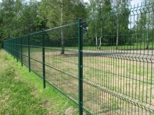 Wholesale Factory Supply 3D PVC Coated Curved Galvanized Welded Wire Mesh Privacy Garden Bending Fence Panel For Sale from china suppliers