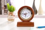 Digital Type Wooden Alarm Clock Home Decoration Use in 185*185*35mm Size