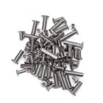 JIS Standard Galvanized Carbon Stainless Steel Half Round Head Hollow Semi