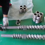 Extrusion Screw Barrel Bolts Spare Parts For Plastic Twin Screw Extruder Machine