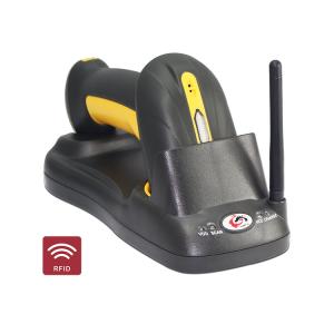 Wholesale Black Industrial 2D Barcode Scanner , Cordless Logistic Reader from china suppliers