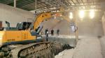 Pile Driving Side Grip Vibro Hammer For Narrow Construction Spaces