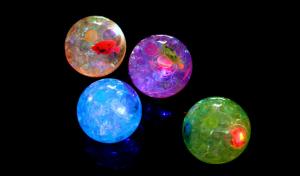 China Super dazzle colour with bounce the ball 7 colour bouncy ball bouncing ball Light-emitting on sale