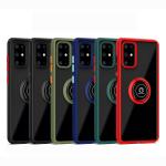 TPU PC Finger Phone Case Holder Rotating Stand For Samsung Galaxy A42
