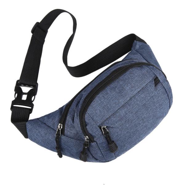 Multi Functional Waist Belt Pouch Large Capacity Canvas Waterproof Waist Pouch