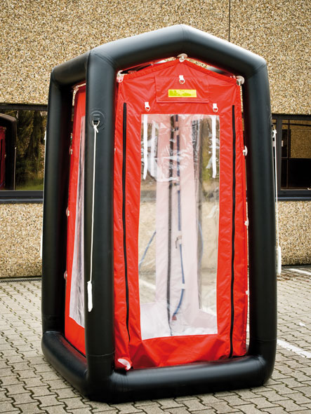 One man portable shower tent