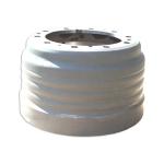 Durable AZ9112340006 Brake Drums for Sinotruk Howo STR AC Axle Heavy Truck Rear