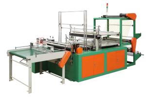 Wholesale HDPE / LDPE T-shirt Bag Making Machine Cold cutting For Shopping Bag from china suppliers