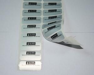 Wholesale Security Cut Warning Self Adhesive Security Labels PET Silver VOID Tamper Sticker from china suppliers