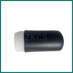 Black Cold Shrink EPDM End Cap For For armoured wire and woven armored cable