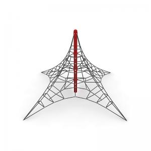 Wholesale Pyramids Triangle Playground Climbing Net Lunar Shape For Kids from china suppliers