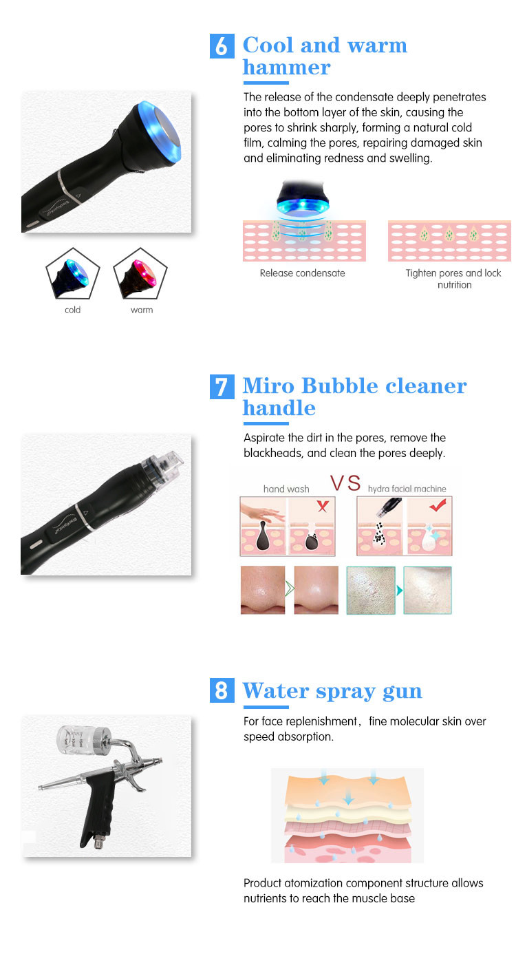 9 In 1 Comprehensive Management Skin Beauty Machine For Deep Cleaning