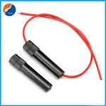 6X30 3AG 30A 250V AC Universal Glass Style Bayonet Knob In-line Wire Leaded Fuse