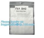 PVA Water Soluble Laundry Bag Infectious Waste Plastic Biodegradable bags, hot