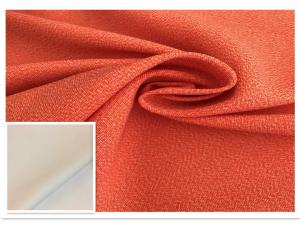 Wholesale Two - Tone Orange Waterproof Fabric 400D High Color Fastness Moisture Permeable from china suppliers