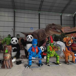 Wholesale Dynamic Realistic Animatronic Dinosaur Cartoon Model from china suppliers