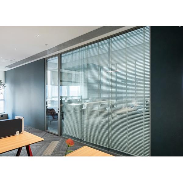 Louvered Glass Partitions Control Transparent By Aoto Machine Partition Wall