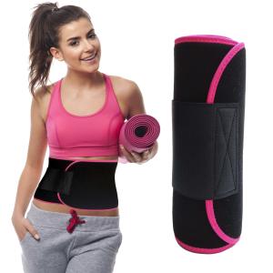 Wholesale Sports Neoprene Black Waist Sweat Support Belt Adjustable OEM ODM Service from china suppliers