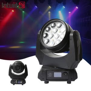 Wholesale Led Wash Par 4In1 12X10W Zoom Rgbw Led Wash Moving Head Light For Dj Disco Stage Lighting from china suppliers