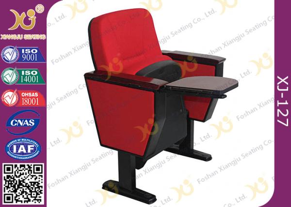 Metal Frame Auditorium Church Hall Chairs Space Saving Size 890mm * 700mm *
