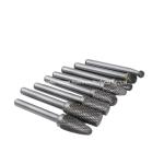 6mm 1/4inch Shank Diameter Double Cut Solid Cutting Tools Grinding Cutter