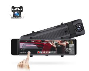 Wholesale 4K 1080P IPS Dual Lens Blackbox DVR Wide Angle Mirror Car Camera from china suppliers