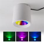 Aluminum RGBW LED Down Lights Decoration Brighter For Indoor Entertainment
