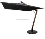 13 ft Large Garden Umbrella Parasol Black Patio Umbrellas 4m Giant Black