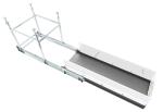 Construction Sites Tower Crane Retractable Loading Deck 5000kg Max. Load