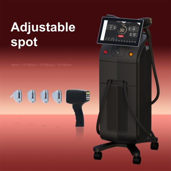 Professional 1800W Laser Diode 808nm Hair Removal Machine with Exchangeable Spot