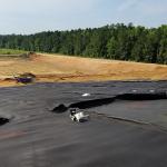 0.75mm 1mm Anti-Seepage Leakproof Smooth HDPE Geomembrane Pond Liner For Tailing