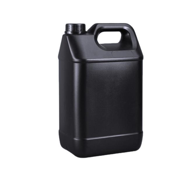 4L Black Plastic Bucket for Chemical Liquid Packaging Solution Made of 100%