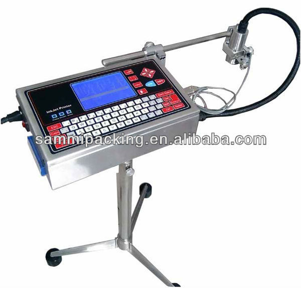 Industrial CIJ Inkjet Printer for Bottle Wire Cable Marker Egg Date Coding Logo Printing Machine