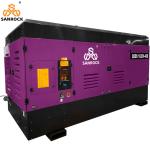 Heavy Duty High Pressure Screw Air Compressor Machine Skid Mounted Air
