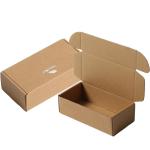 Recycable Kraft Corrugated Box With Silk White Ink High Strength Corrugated