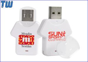 Wholesale Plastic T-shirt USB Disk Storage 64GB USB Memory Stick Pendrives from china suppliers