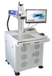 Mini Fiber Laser Marking Machine High Precision For Industrial Plastic Tube 30W