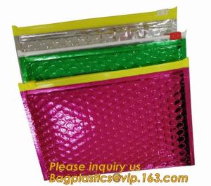 Wholesale Slider Padded Bags/Colorful k Bubble Bags,Zipper Bubble Bag Postage Packaging Anti-static Packaging Heat Insulatio from china suppliers