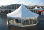 Permanent Octagonal Blue Peak Tents