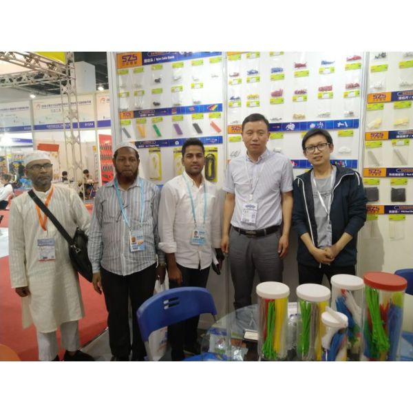 PA66 Plastic Self Locking Cable Ties High Tensile Strength High Durability