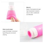 Refillable Leak Proof Silicone Travel Bottles For Shampoo Conditioner