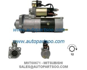 Wholesale M9T60671 M9T60672 - MITSUBISHI Starter Motor 24V 5.5KW 12T MOTORES DE ARRANQUE from china suppliers