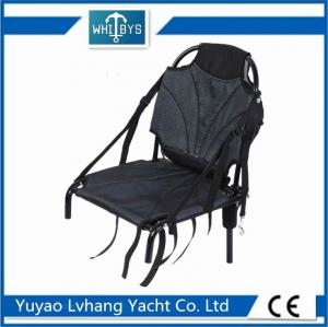 China Logo Painting Kayak Boat Accessories Durable Aluminum Folding Fishing Chair on sale