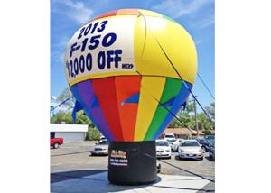 Wholesale Fabric material Inflatable Advertising Ball ground colorful Inflatable ballon for promotion / outdoor Event from china suppliers